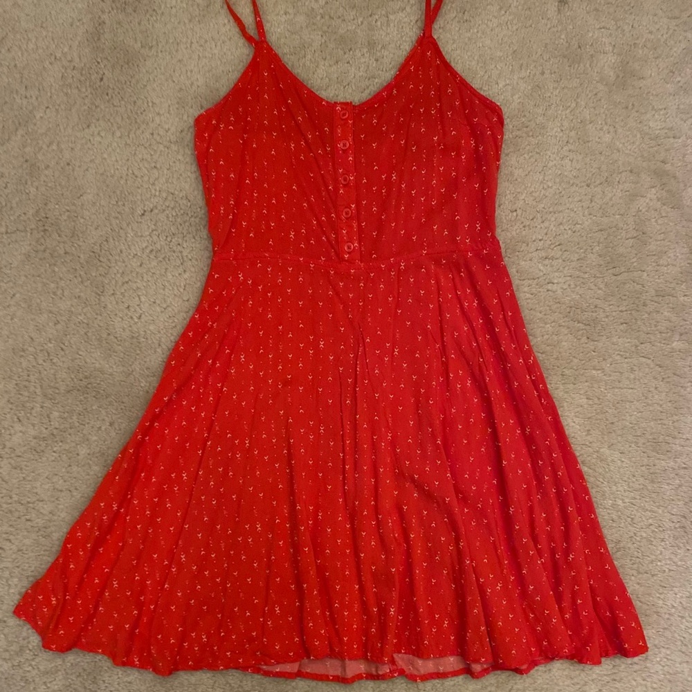 So Red summer dress